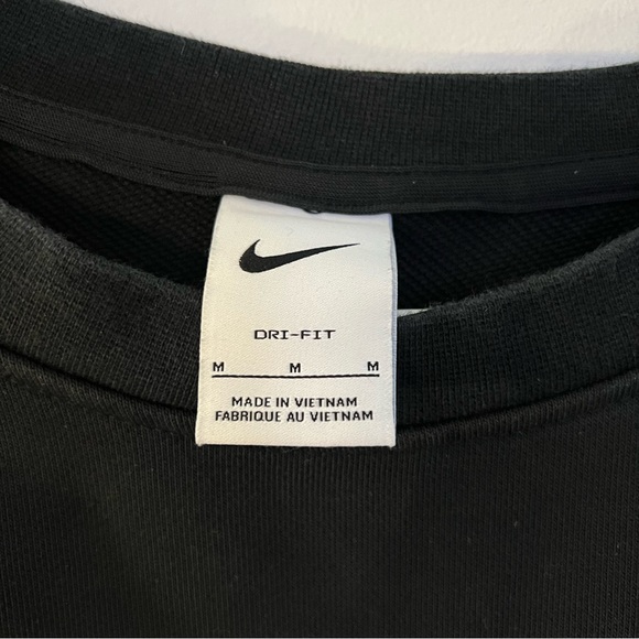 Nike Dri-Fit Black Sweater Shirt Crewneck Baseball Unisex STANDARD ISSUE - Picture 6 of 6